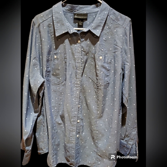 LaneBryant EUC Size24 Longsleeved Blouse - Picture 1 of 5